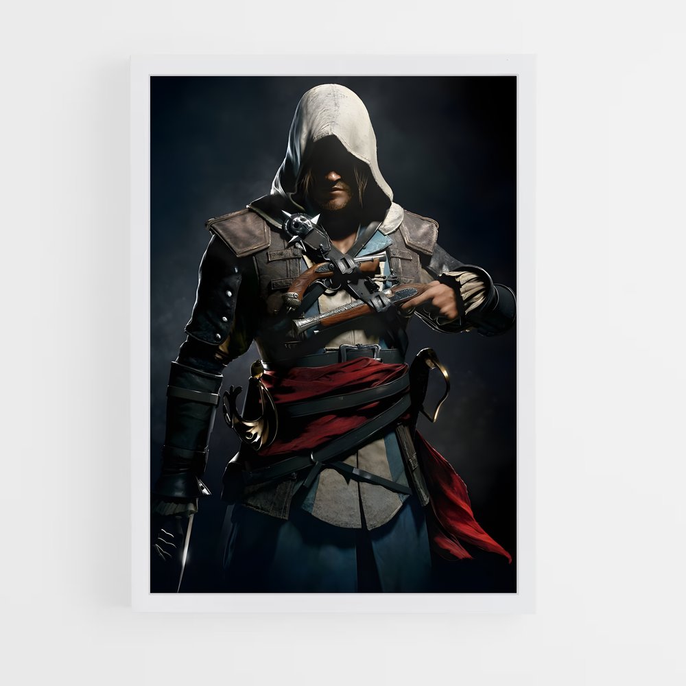 Poster Edward Kenway : L’Assassin des Mers – affiche Assassin's Creed (vue 3)